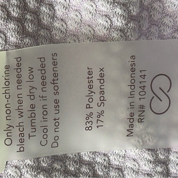 CALIA by Carrie Underwood Purple Fitted Cap Sleeve Polo Shirt SZ L - Picture 5 of 5